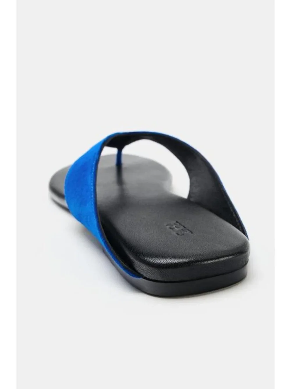 ZARA LEATHER TOE LOOP SANDALS - Picture 6 of 6